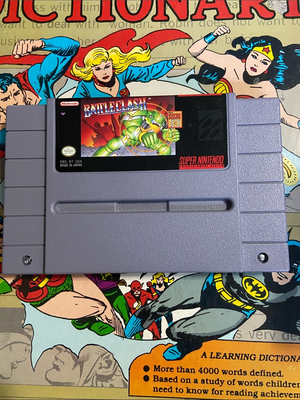 Battle Clash (Super Nintendo Entertainment System, 1992) Game Only